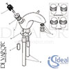 Ideal Standard Waterways Bath Filler 1H Tap Spare Parts